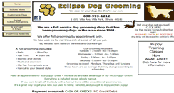 Desktop Screenshot of eclipsegrooming.com